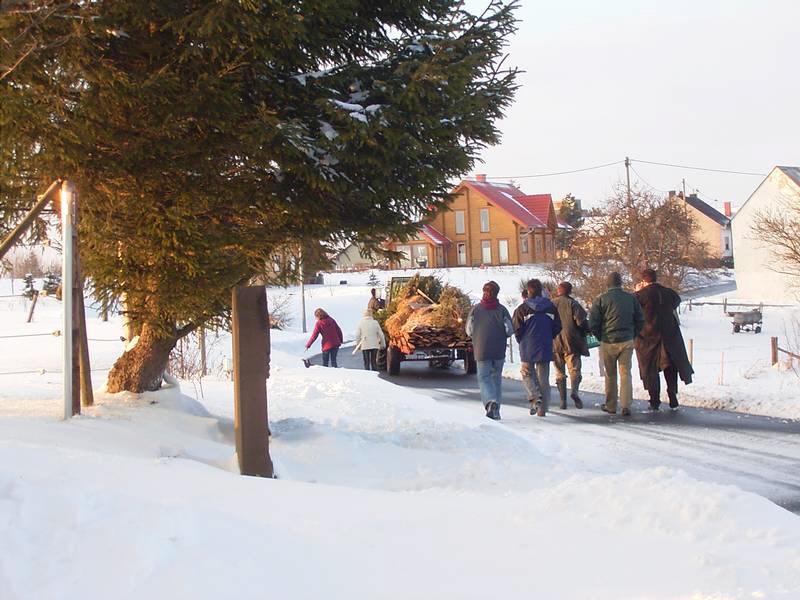 Da war noch viel Winter zum verbrennen