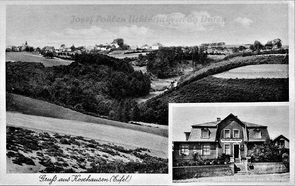 alte Postkarte aus Koxhausen